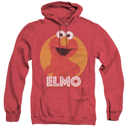 Sesame Street Elmo Scribble - Heather Pullover Hoodie Heather Pullover Hoodie Sesame Street   