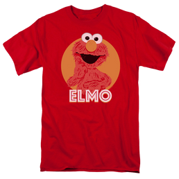 Sesame Street Elmo Scribble - Men's Regular Fit T-Shirt Men's Regular Fit T-Shirt Sesame Street   