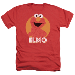 Sesame Street Elmo Scribble - Men's Heather T-Shirt Men's Heather T-Shirt Sesame Street   