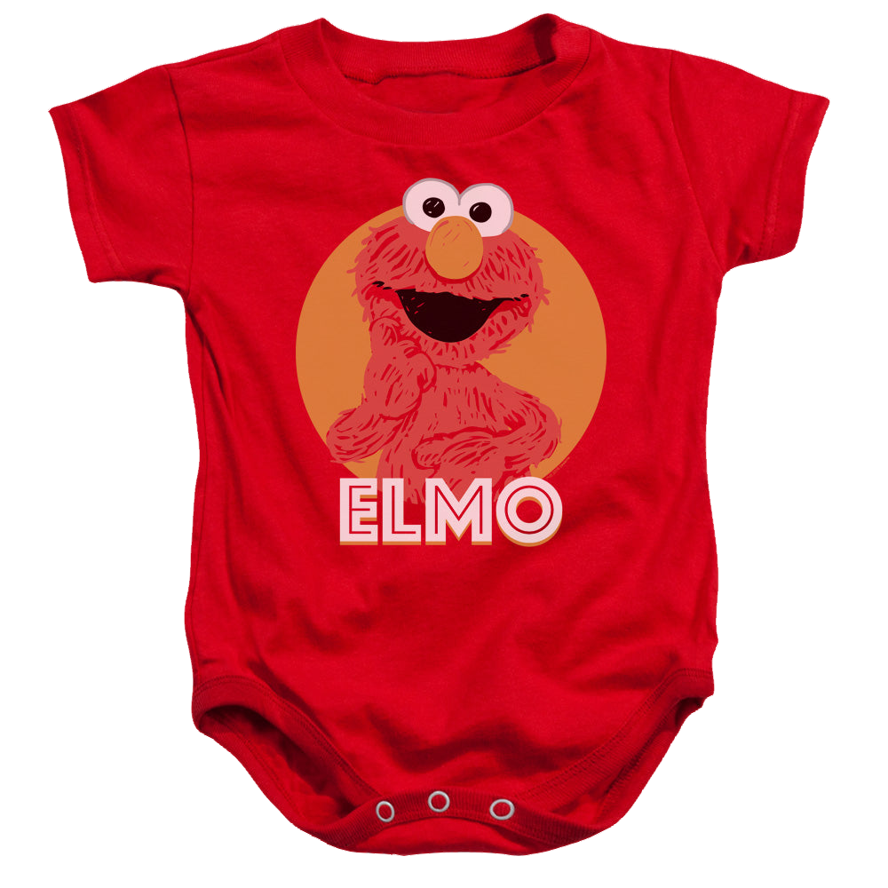 Sesame Street Elmo Scribble - Baby Bodysuit Baby Bodysuit Sesame Street   