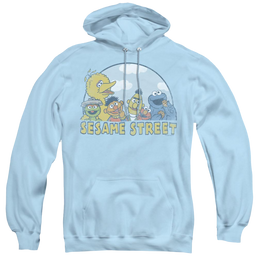 Sesame Street Sesame Group - Pullover Hoodie Pullover Hoodie Sesame Street   