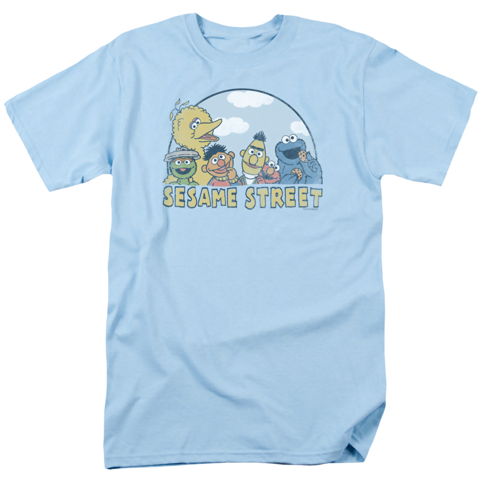 Sesame Street Sesame Group - Men's Regular Fit T-Shirt Men's Regular Fit T-Shirt Sesame Street   