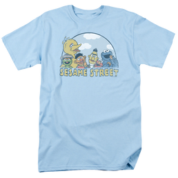 Sesame Street Sesame Group - Men's Regular Fit T-Shirt Men's Regular Fit T-Shirt Sesame Street   