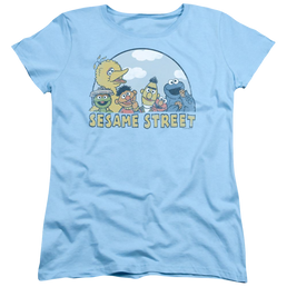 Sesame Street Sesame Group Women's T-Shirt Women's T-Shirt Sesame Street   