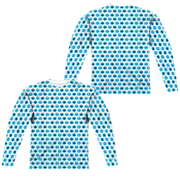 Sesame Street Simple Cookie Pattern Men's All-Over Print T-Shirt Men's All-Over Print Long Sleeve Sesame Street   