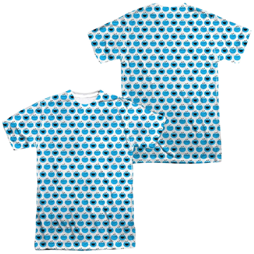Sesame Street Simple Cookie Pattern men's all-over print t-shirt