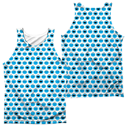 Sesame Street Simple Cookie Pattern Men's All Over Print Tank Men's All Over Print Tank Sesame Street   