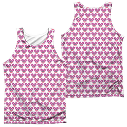 Sesame Street Simple Abby Pattern Men's All Over Print Tank Men's All Over Print Tank Sesame Street   