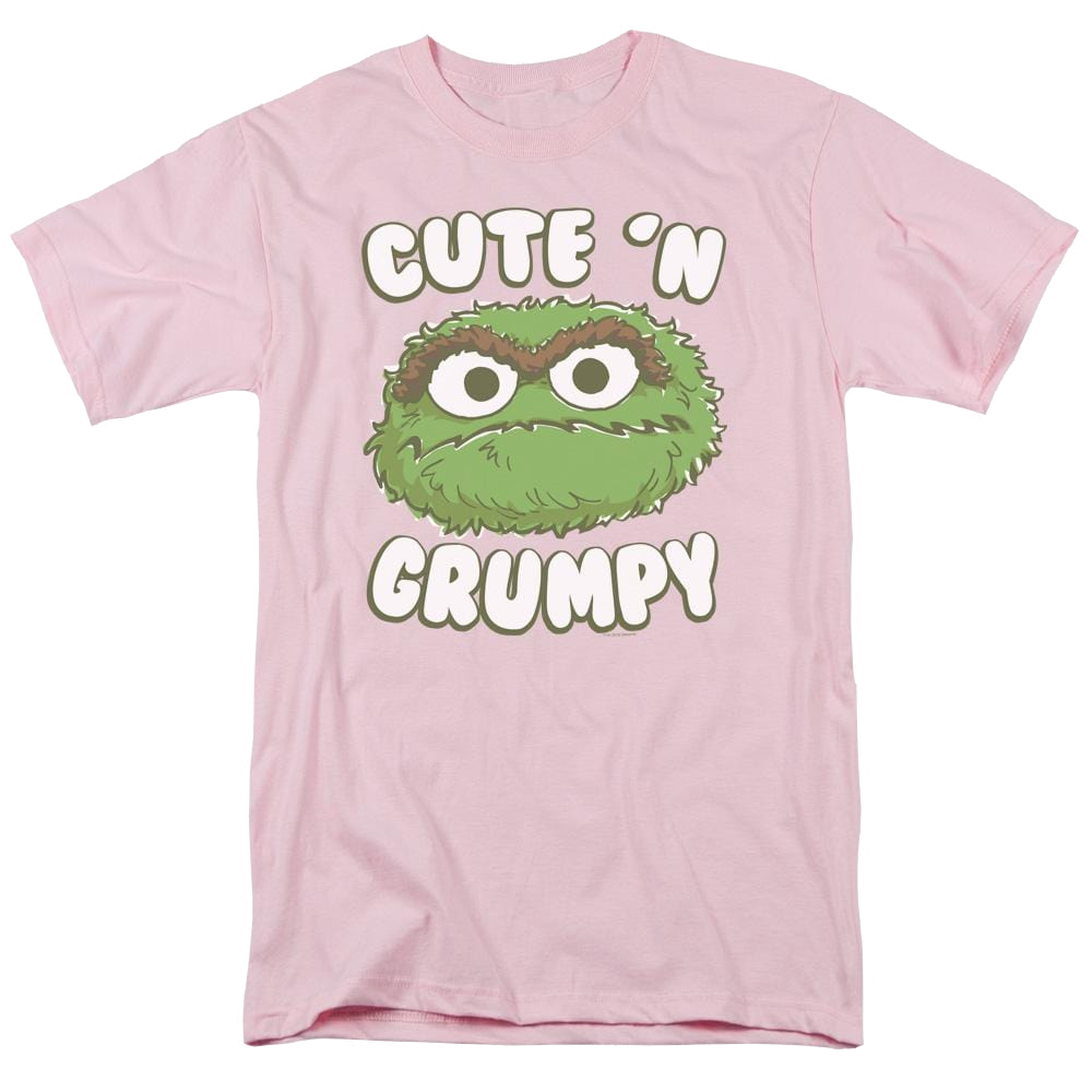 Sesame Street Cute N Grumpy Men's Regular Fit T-Shirt Men's Regular Fit T-Shirt Sesame Street   