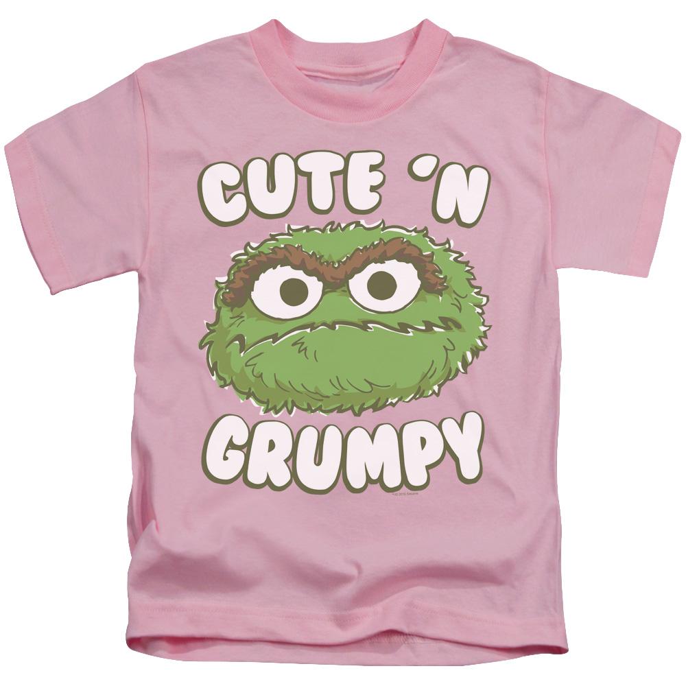 Sesame Street Cute N Grumpy Kid's T-Shirt (Ages 4-7) Kid's T-Shirt (Ages 4-7) Sesame Street Kid's T-Shirt (Ages 4-7) 4 Pink