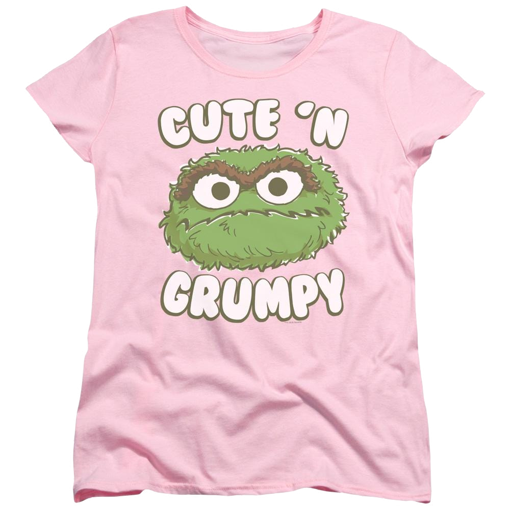 Sesame Street Cute N Grumpy Women's T-Shirt Women's T-Shirt Sesame Street   