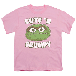 Sesame Street Cute N Grumpy Youth T-Shirt (Ages 8-12) Youth T-Shirt (Ages 8-12) Sesame Street   