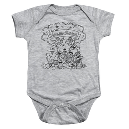 Sesame Street Simple Street - Baby Bodysuit Baby Bodysuit Sesame Street   