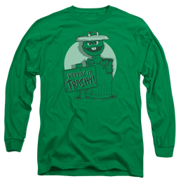 Sesame Street Keepin It Trashy - Men's Long Sleeve T-Shirt Men's Long Sleeve T-Shirt Sesame Street   