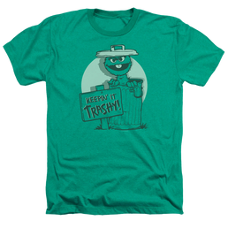 Sesame Street Keepin It Trashy - Men's Heather T-Shirt Men's Heather T-Shirt Sesame Street   