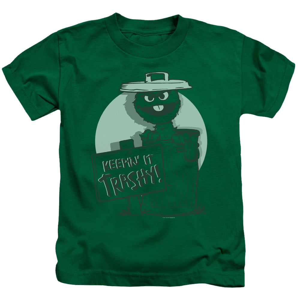 Sesame Street Keepin It Trashy - Kid's T-Shirt Kid's T-Shirt (Ages 4-7) Sesame Street   