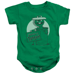 Sesame Street Keepin It Trashy - Baby Bodysuit Baby Bodysuit Sesame Street   