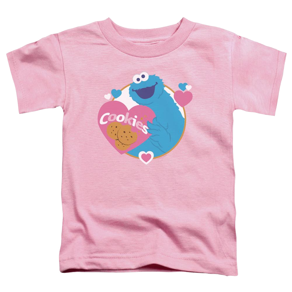 Sesame Street Love Cookies Toddler T-Shirt Toddler T-Shirt Sesame Street   