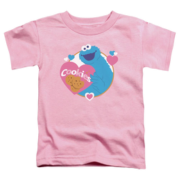 Sesame Street Love Cookies Toddler T-Shirt Toddler T-Shirt Sesame Street   
