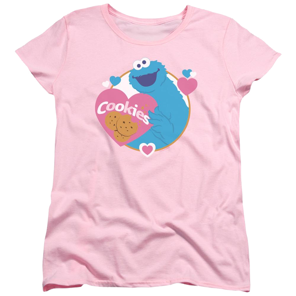Sesame Street Love Cookies Women's T-Shirt Women's T-Shirt Sesame Street   