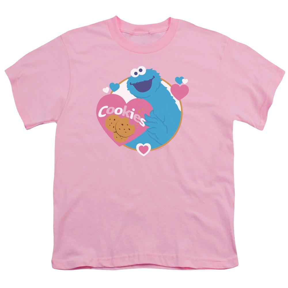 Sesame Street Love Cookies Youth T-Shirt (Ages 8-12) Youth T-Shirt (Ages 8-12) Sesame Street   