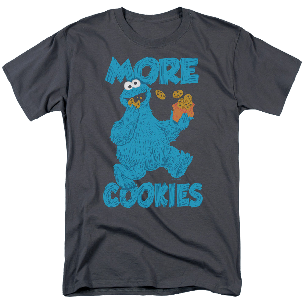 Sesame Street More Cookies - Men's Regular Fit T-Shirt Men's Regular Fit T-Shirt Sesame Street   