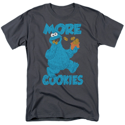 Sesame Street More Cookies - Men's Regular Fit T-Shirt Men's Regular Fit T-Shirt Sesame Street   