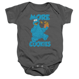 Sesame Street More Cookies - Baby Bodysuit Baby Bodysuit Sesame Street   