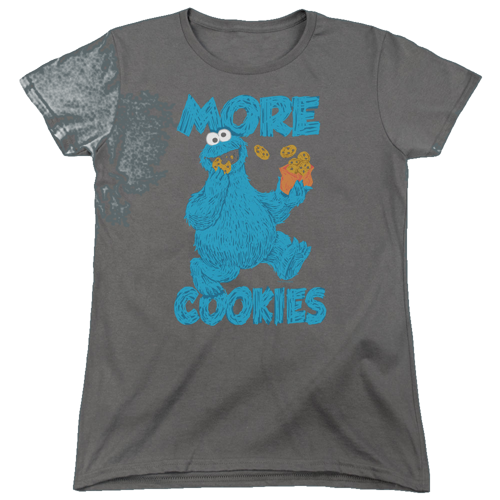 Sesame Street More Cookies - Women's T-Shirt Women's T-Shirt Sesame Street   