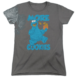 Sesame Street More Cookies - Women's T-Shirt Women's T-Shirt Sesame Street   
