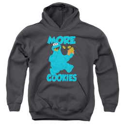 Sesame Street More Cookies - Youth Hoodie Youth Hoodie (Ages 8-12) Sesame Street   