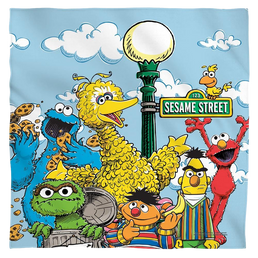 Sesame Street - Retro Gang Bandana Bandanas Sesame Street   