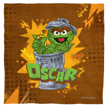 Sesame Street Oscar bandana