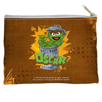 Sesame Street Oscar Straight Bottom straight bottom pouch