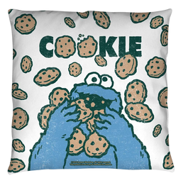 Sesame Street - Cookie Crumble Throw Pillow Throw Pillows Sesame Street   