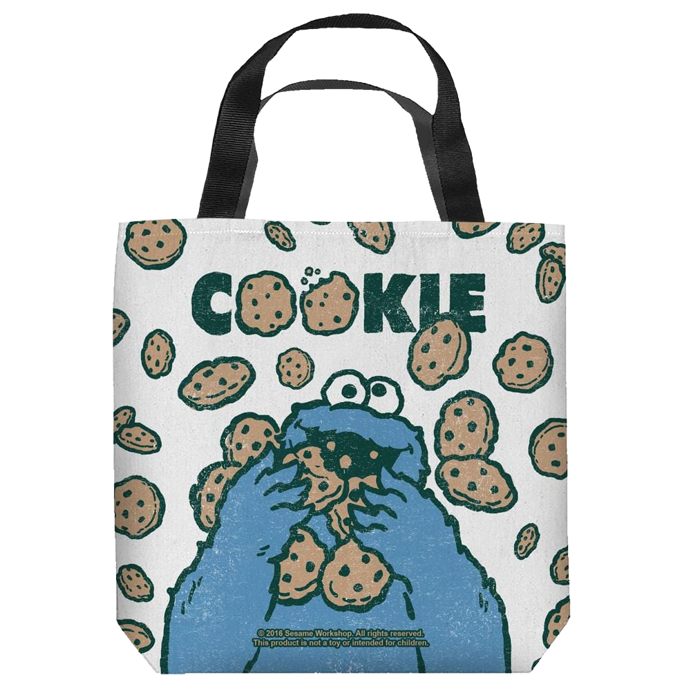 Sesame Street - Cookie Crumble Tote Bag Tote Bags Sesame Street   