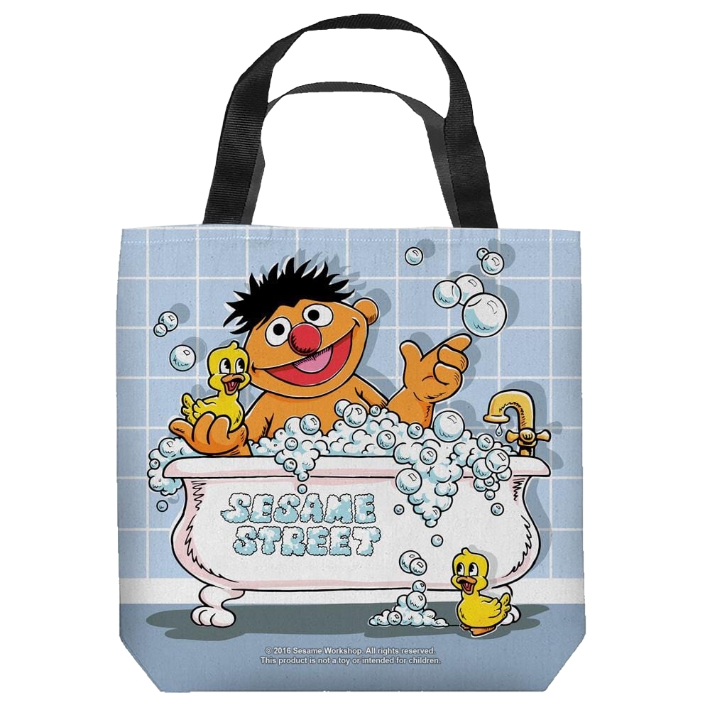 Sesame Street - Rubber Ducky Tote Bag Tote Bags Sesame Street   