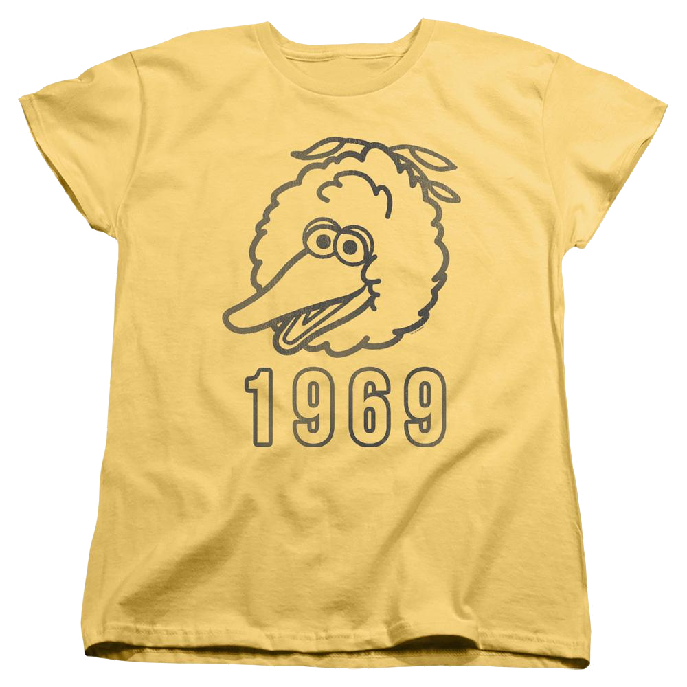 Sesame Street Big Bird 1969 - Women's T-Shirt Women's T-Shirt Sesame Street   