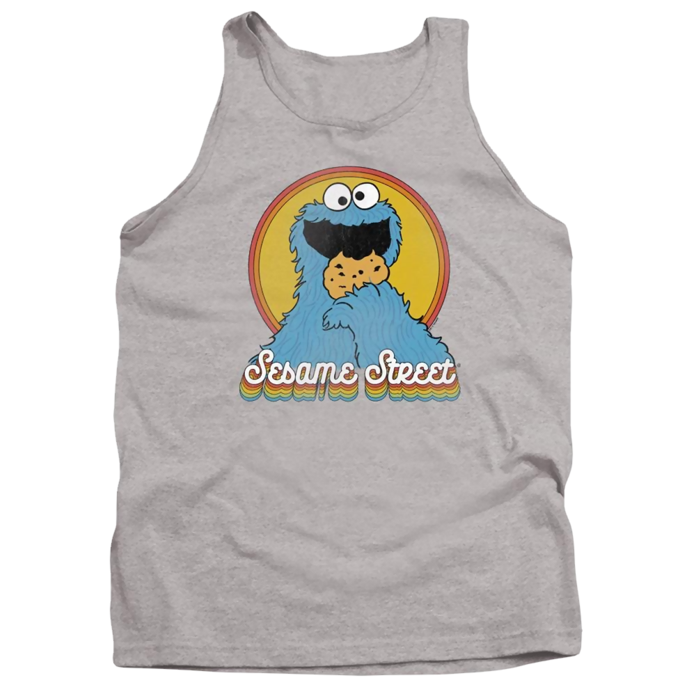 Sesame Street Cookie Monster Layers - Men's Tank Top Men's Tank Sesame Street   