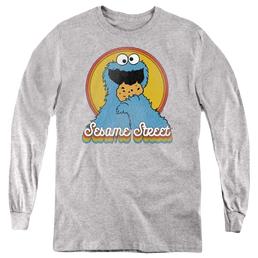 Sesame Street Cookie Monster Layers - Youth Long Sleeve T-Shirt Youth Long Sleeve T-Shirt Sesame Street   