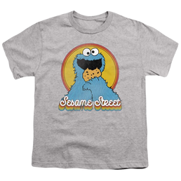 Sesame Street Cookie Monster Layers - Youth T-Shirt Youth T-Shirt (Ages 8-12) Sesame Street   