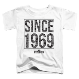 Sesame Street Since 1969 Pattern - Toddler T-Shirt Toddler T-Shirt Sesame Street   