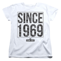 Sesame Street Since 1969 Pattern - Women's T-Shirt Women's T-Shirt Sesame Street   