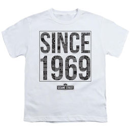 Sesame Street Since 1969 Pattern - Youth T-Shirt Youth T-Shirt (Ages 8-12) Sesame Street   
