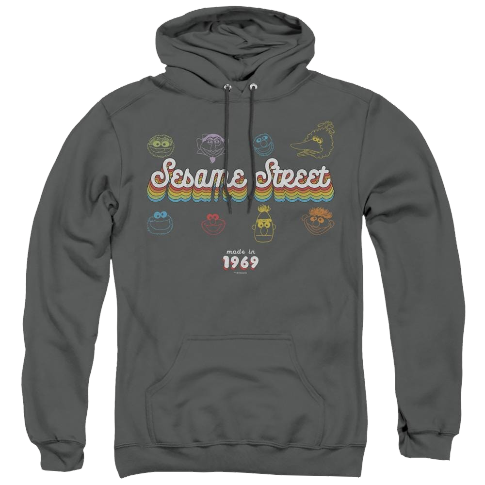 Sesame Street Made In 1969 - Pullover Hoodie Pullover Hoodie Sesame Street   