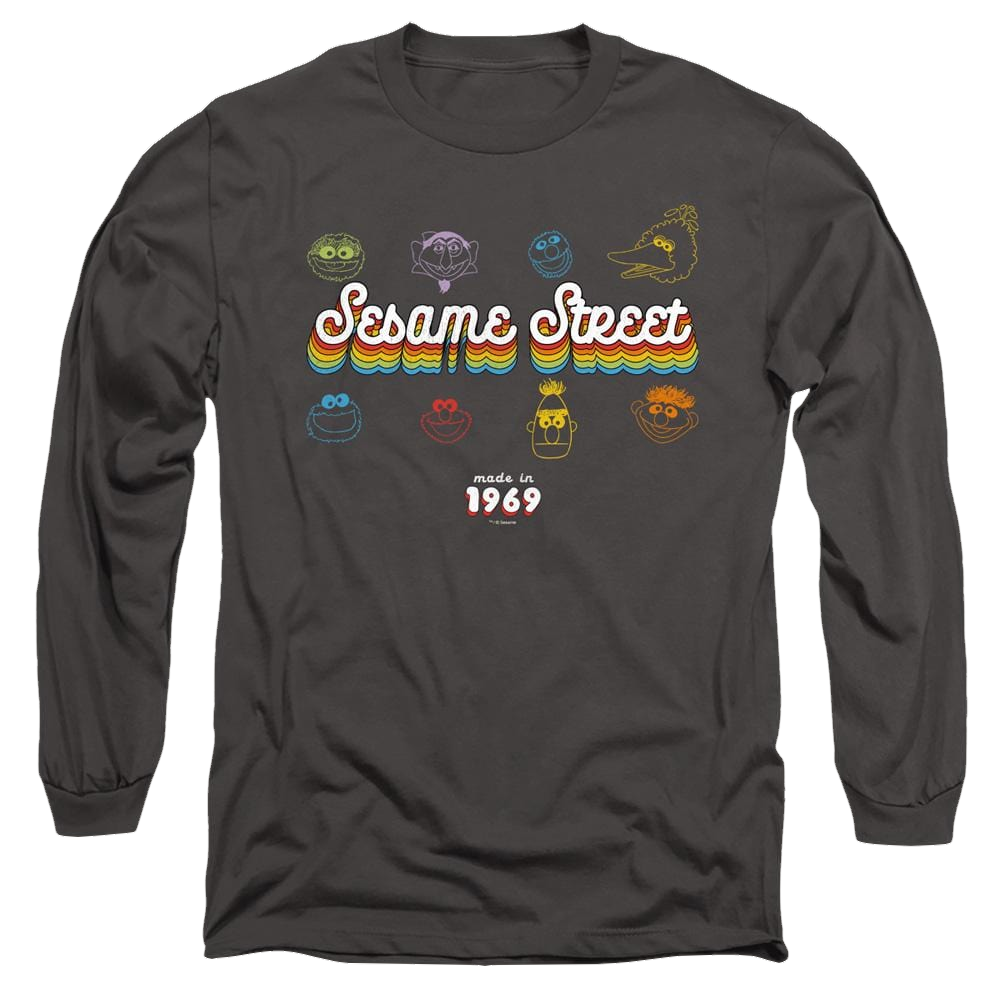 Sesame Street Made In 1969 - Men's Long Sleeve T-Shirt Men's Long Sleeve T-Shirt Sesame Street   