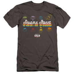 Sesame Street Made In 1969 - Men's Premium Slim Fit T-Shirt Men's Premium Slim Fit T-Shirt Sesame Street   
