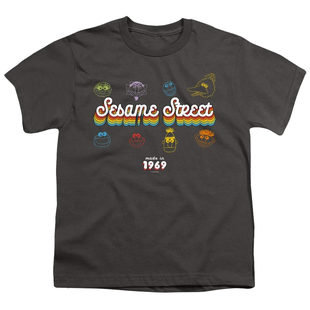 Sesame Street Made In 1969 - Youth T-Shirt Youth T-Shirt (Ages 8-12) Sesame Street   