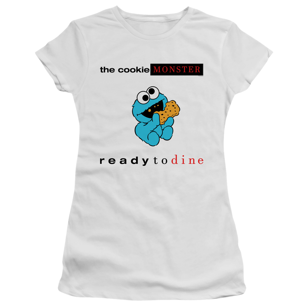 Sesame Street Ready To Dine - Juniors T-Shirt Juniors T-Shirt Sesame Street   