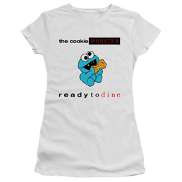 Sesame Street Ready To Dine - Juniors T-Shirt Juniors T-Shirt Sesame Street   